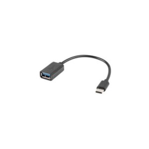 OTG Adaptor Lanberg USB-C (T) 2.0 to USB-A (M) black